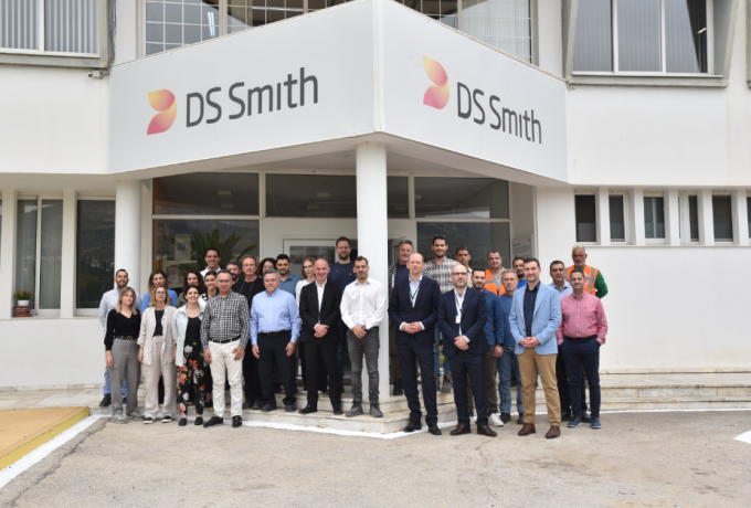 Η DS Smith Hellas ολοκληρώνει επένδυση ύψους 17,6 εκατομμυρίων ευρώ στο εργοστάσιο της Κορίνθου